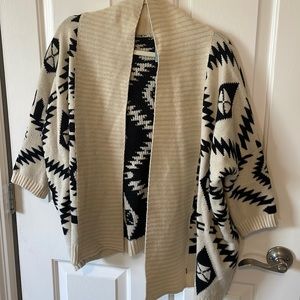 Francesca’s tribal pattern sweater